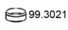 ASSO 99.3021 Seal, exhaust pipe